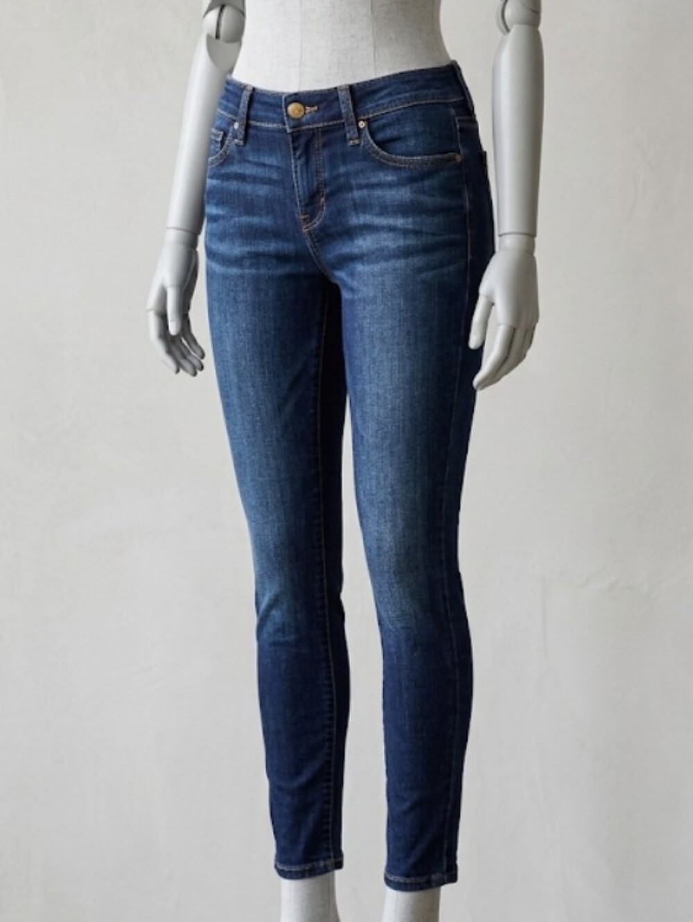 Joe's Jeans Dark Indigo Skinny Jean (Sz 28) Quiet Luxury Soft Premium Denim